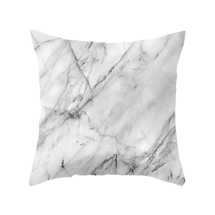 Geometric Marble Texture Cushion Cover Hot Deal Warehouse