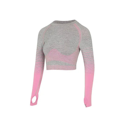 "Women’s seamless yoga set consisting of a high-waisted, form-fitting pair of leggings paired with a matching sports bra. The set features a smooth, stretchy, and breathable fabric, designed in a minimalist style for maximum comfort and flexibility during yoga or fitness activities."