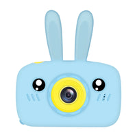 Cute kids' digital cartoon camera with HD lens and 2-inch display for photo and video.

