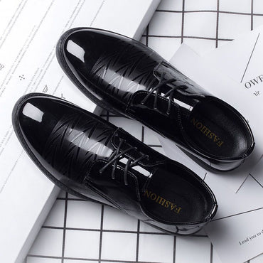 “Business formal wear men’s British casual leather shoes – stylish, comfortable dress shoes for work, events, and everyday sophistication – Hot Deal Warehouse footwear”










