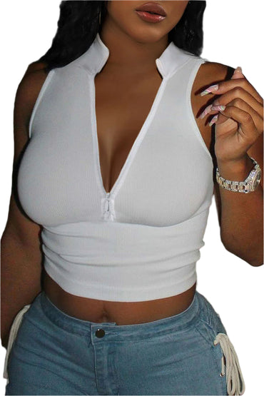 New Women's Zipper Sweater – Cozy and stylish with zipper detail for a chic look.








