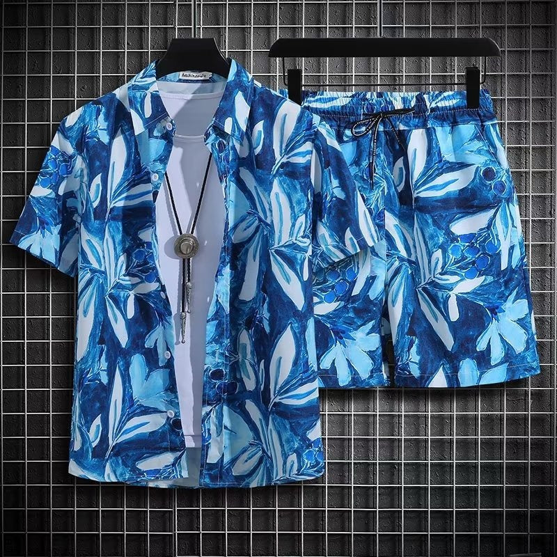 Summer Beach Suit Men's Quick-drying Clothes, lightweight and breathable, perfect for beach activities and water sports.
