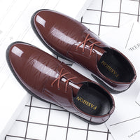 “Business formal wear men’s British casual leather shoes – stylish, comfortable dress shoes for work, events, and everyday sophistication – Hot Deal Warehouse footwear”










