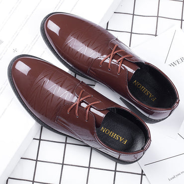 “Business formal wear men’s British casual leather shoes – stylish, comfortable dress shoes for work, events, and everyday sophistication – Hot Deal Warehouse footwear”









