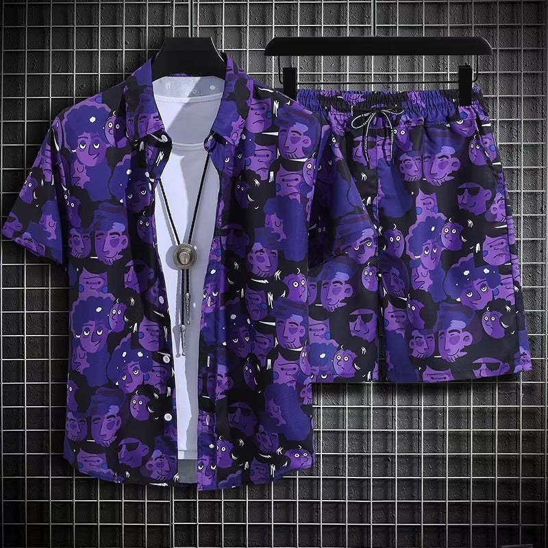 Summer Beach Suit Men's Quick-drying Clothes, lightweight and breathable, perfect for beach activities and water sports.