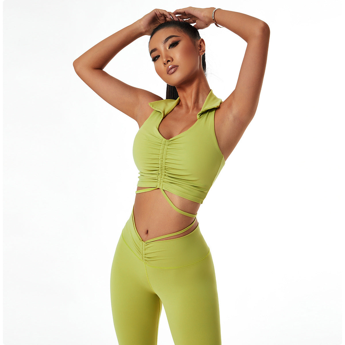 “Activated Gym Set – women’s seamless activewear set for high-performance workouts, includes top and leggings – Hot Deal Warehouse fitness apparel”


