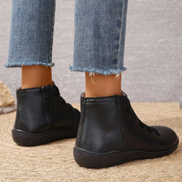 Step out in style with plus-size British Martin boots for women. Casual combat ankle boots with roomy fit, bold design, and all-day comfort.


