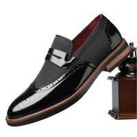 “Fashion Personality Male Business Casual Leather Shoes – stylish men’s leather shoes for business and smart-casual wear – Hot Deal Warehouse footwear”








