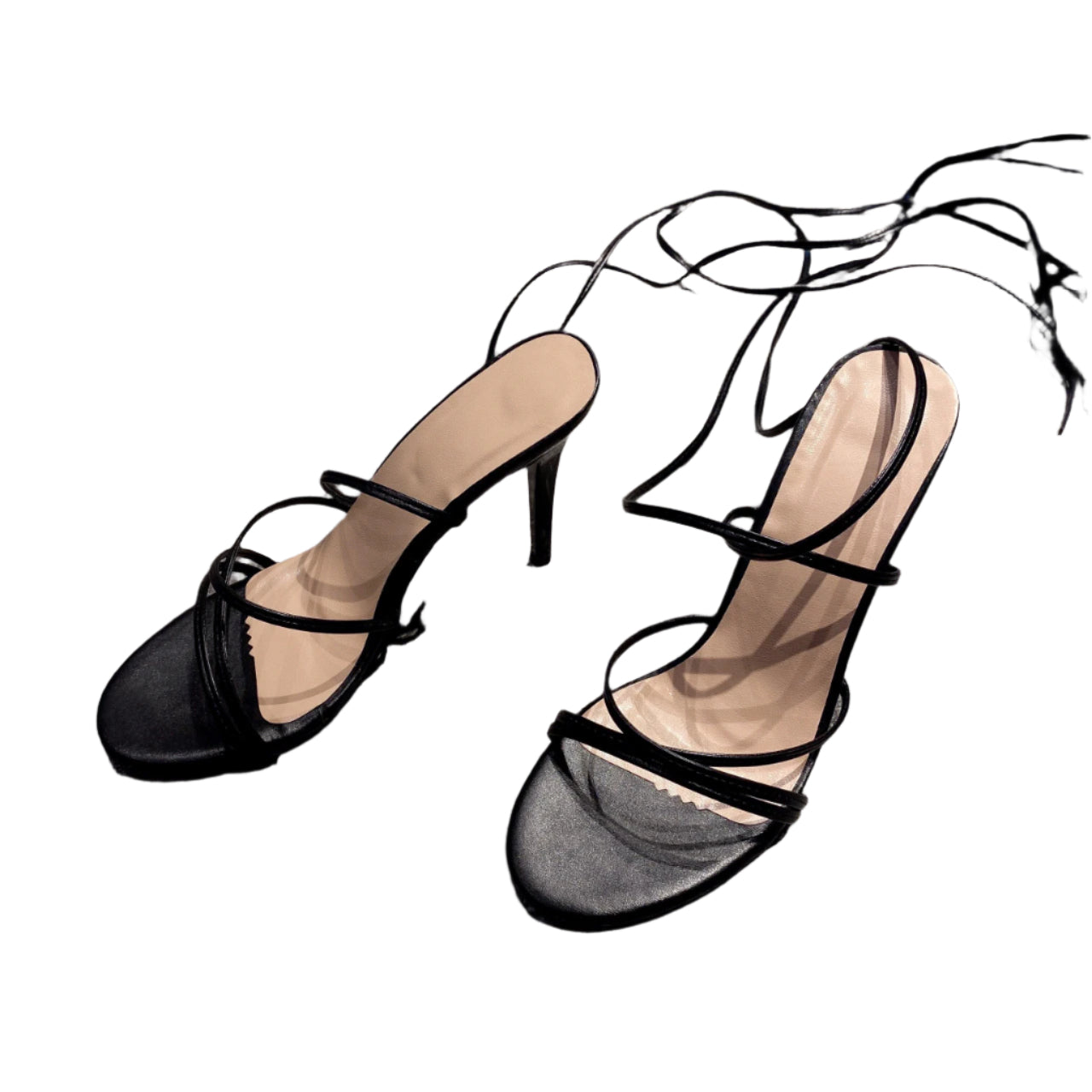 “Boston Strappy Heels – women’s elegant strappy high heels with a modern design, perfect for parties, events, and special occasions – Hot Deal Warehouse footwear”


