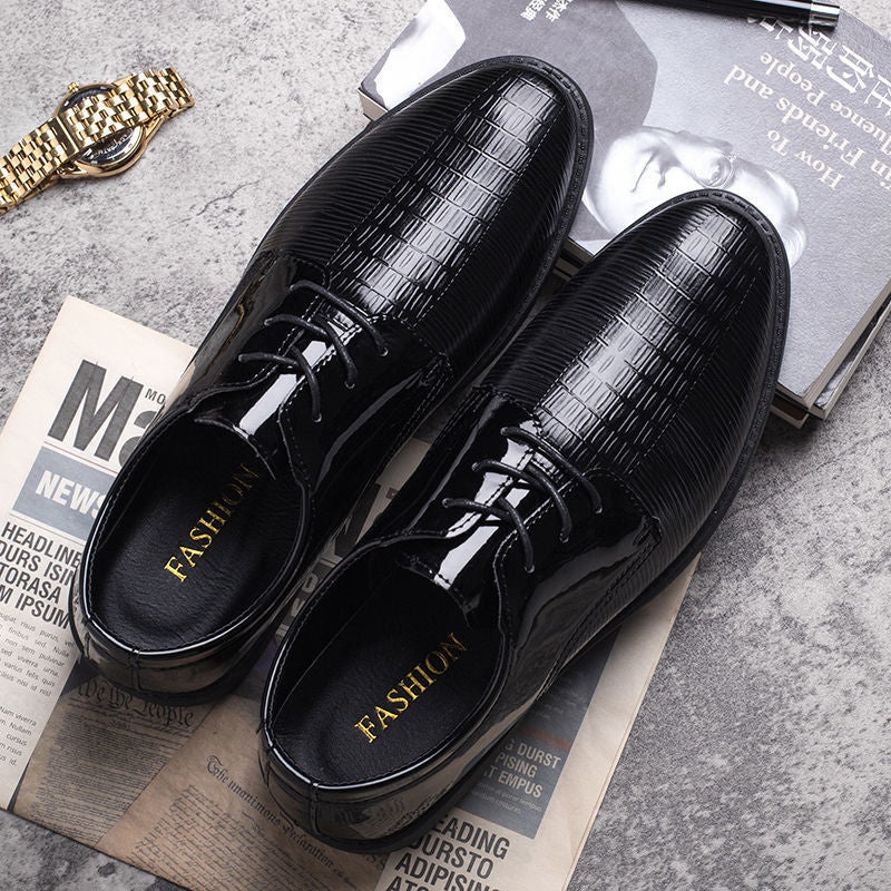 “Business formal wear men’s British casual leather shoes – stylish, comfortable dress shoes for work, events, and everyday sophistication – Hot Deal Warehouse footwear”









