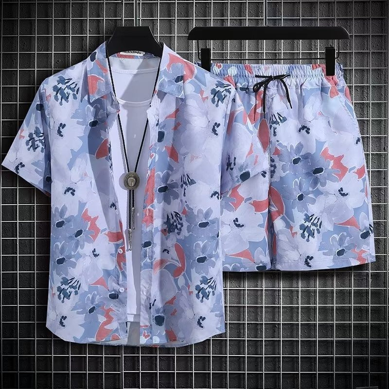 Summer Beach Suit Men's Quick-drying Clothes, lightweight and breathable, perfect for beach activities and water sports.