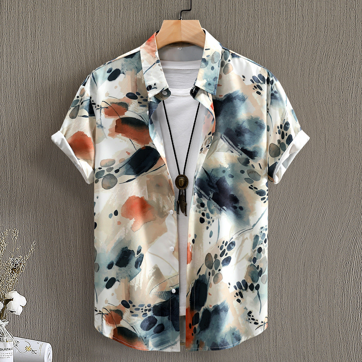 “Fashion Digital Printing Men’s Short Sleeve Shirt – vibrant, digitally-printed men’s shirt for a bold summer look – Hot Deal Warehouse menswear”








