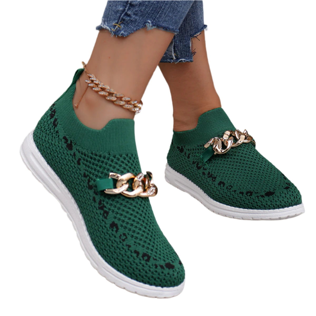 Fashion casual and lightweight women's breathable shoes, offering comfort, breathability, and a versatile design for everyday wear.








