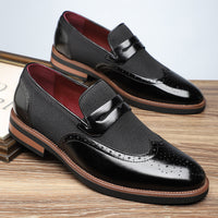 “Fashion Personality Male Business Casual Leather Shoes – stylish men’s leather shoes for business and smart-casual wear – Hot Deal Warehouse footwear”








