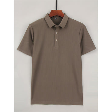 “Fashion Ice Silk Men’s Short Sleeved T-Shirt – ultra-soft, cooling men’s tee designed for comfort and breathability – Hot Deal Warehouse menswear”

