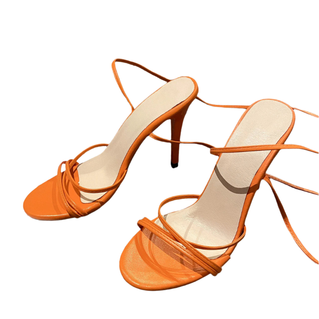 “Boston Strappy Heels – women’s elegant strappy high heels with a modern design, perfect for parties, events, and special occasions – Hot Deal Warehouse footwear”


