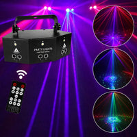 RGB Disco Dj Projector 9-Eye Hot Deal Warehouse