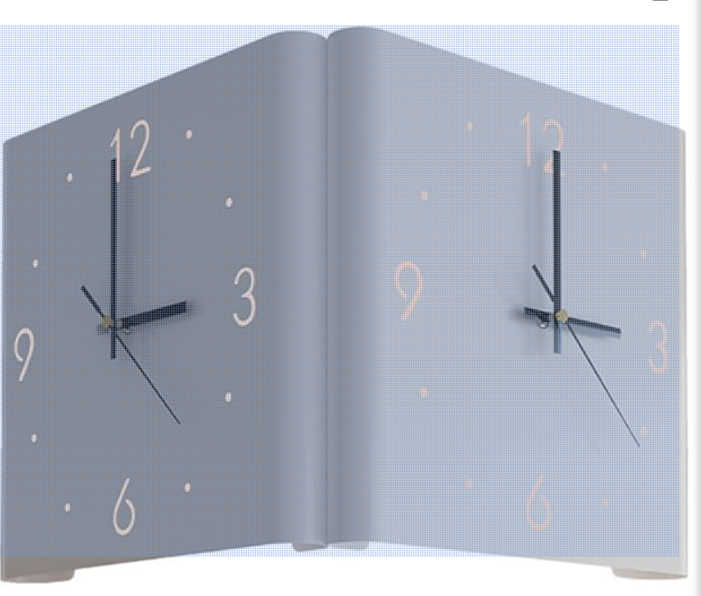 Creative Wall Sticker Angle Clock – Modern 3D DIY Silent Wall Clock for Living Room or Office

