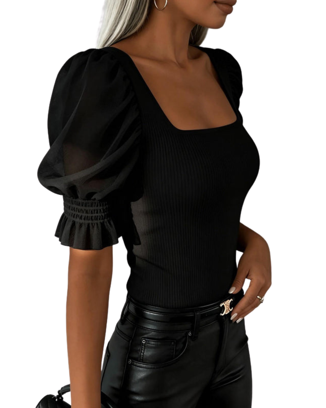 women's puffed sleeve blouse Australia