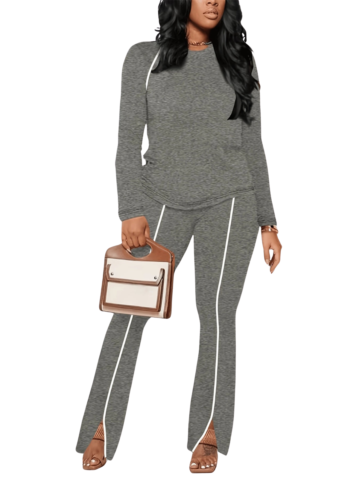 two-piece pants suit women Australia