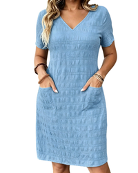 V-neck midi dress women Australia