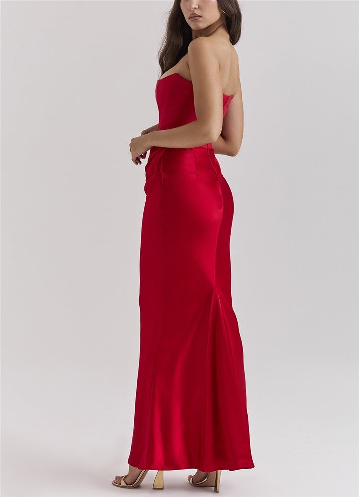 “Evangeline Maxi Dress – women’s elegant maxi dress with a flowing silhouette and timeless style, perfect for special occasions, events, or effortless everyday glamour – Hot Deal Warehouse fashion”


