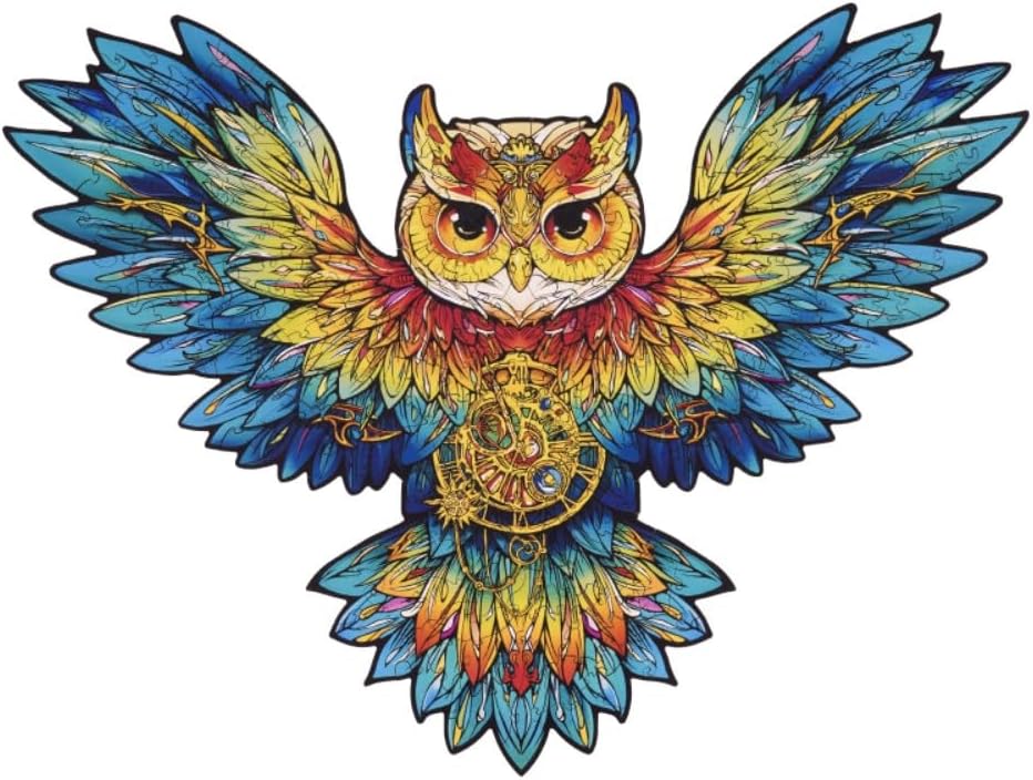 Mystic Mandala 200-piece jigsaw puzzle with intricate, colorful circular mandala artwork.








