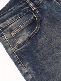 Stretch Slimming Retro Blue Skinny Jeans Hot Deal Warehouse