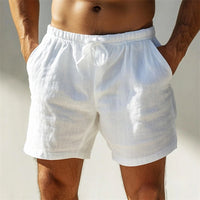 Iron Flex White Shorts