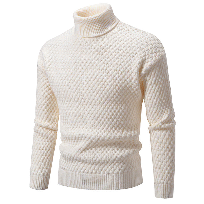 Men's Turtleneck Sweater Knitwear, Cozy, Slim Fit, Warm and Stylish Design