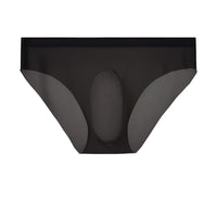 Men’s ice silk seamless underwear with 3D pouch – breathable and smooth fit

