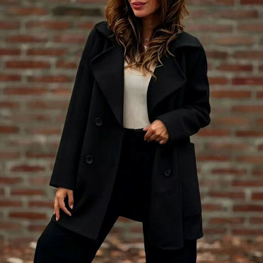 women's double breasted coat Australia