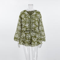 bohemian two-piece set women