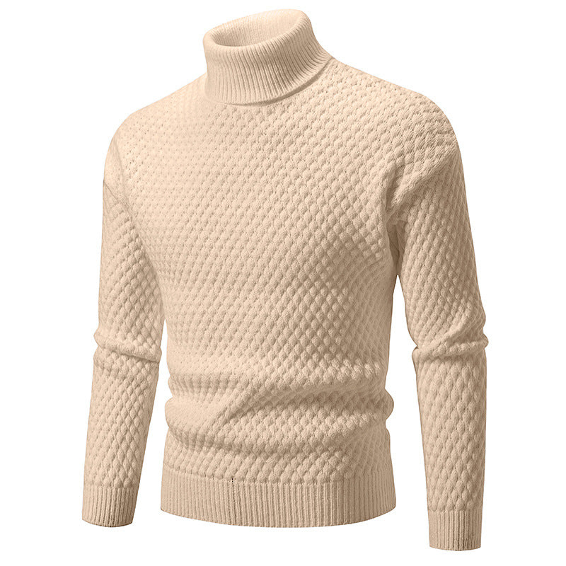 Men's Turtleneck Sweater Knitwear, Cozy, Slim Fit, Warm and Stylish Design