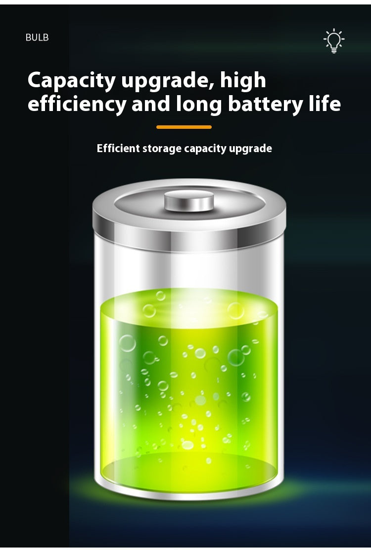 Solar-powered camping lantern with tungsten bulb hanging in a tent outdoors

