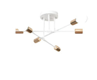 “6 head industrial wind iron art ceiling light – modern, artistic ceiling fixture with vintage industrial style for home or office – Hot Deal Warehouse lighting”


