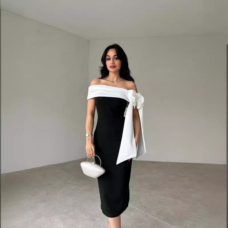 “Clara Midi Dress – women’s elegant midi dress with a flattering silhouette, perfect for both casual outings and special occasions – Hot Deal Warehouse fashion”

