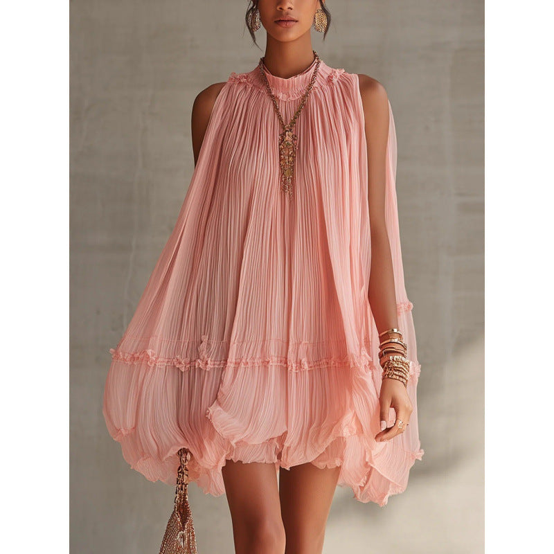 flowy pleated dress women Australia