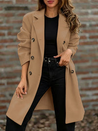 double breasted coat women online