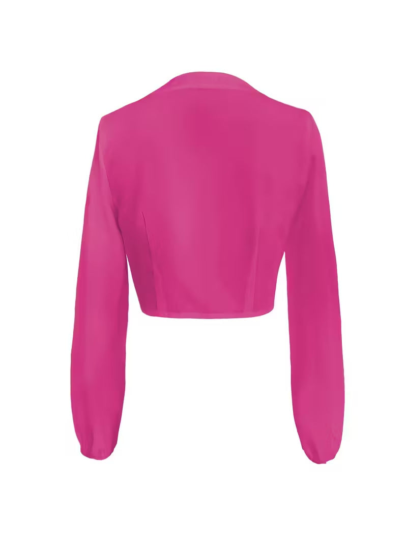 Lucy Cropped Blouse Hot Deal Warehouse