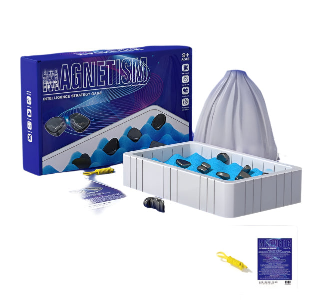 Magnetic Effect Double Board Game – Two-Player Logic Thinking Strategy Toy for Kids and Adults


