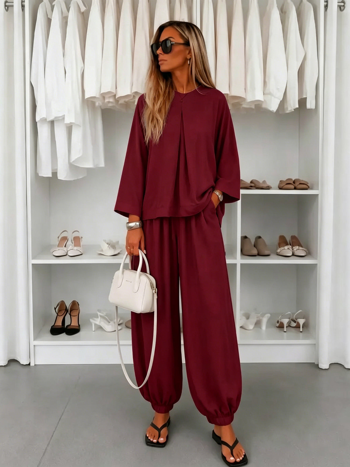 casual pants set women online