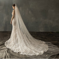 Love In The Dark  Pearl Long Tail Tulle Dress