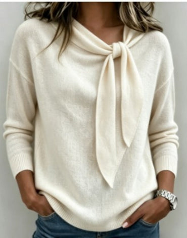 women's knit jumper with bow Australia