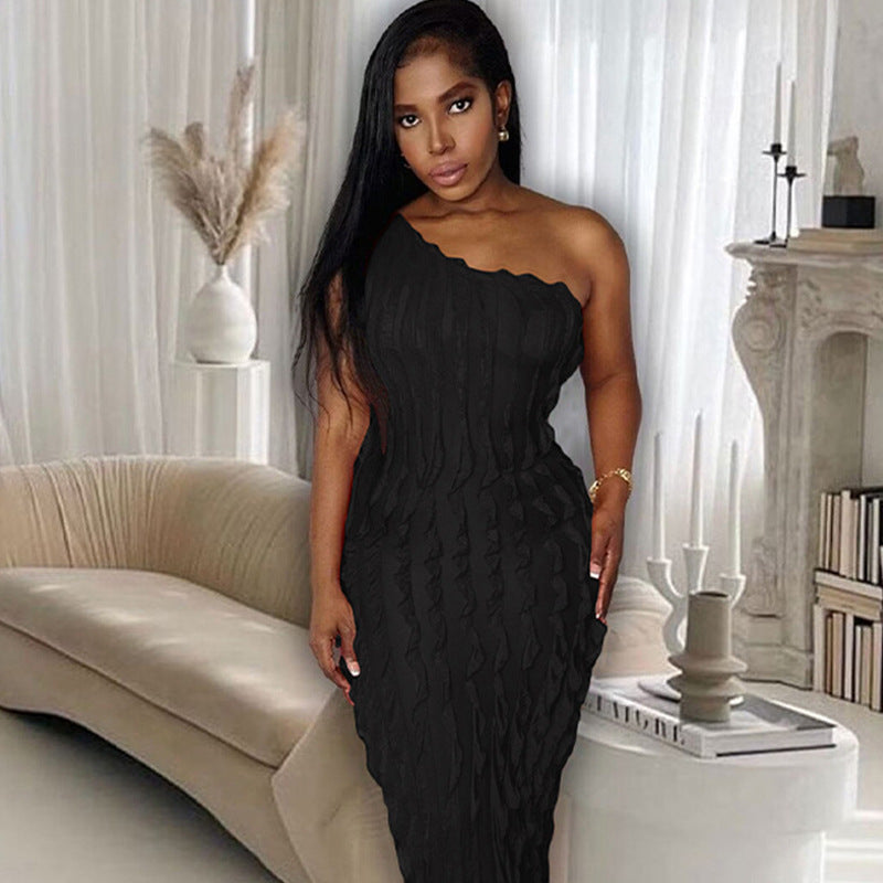 Lily Backless High Waist Midi Dress