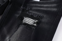 Branson Ripped Straight-Leg Pants Hot Deal Warehouse