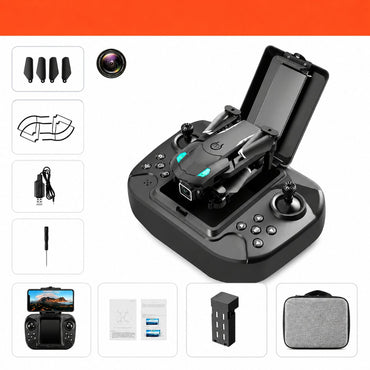 S128 Three-Sided Obstacle Avoidance Drone 4K Dual Camera HD Aerial Photography Quadcopter Mini Fixed Height Remote Control Aircraft Hot Deal Warehouse