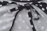 summer polka dot dress women