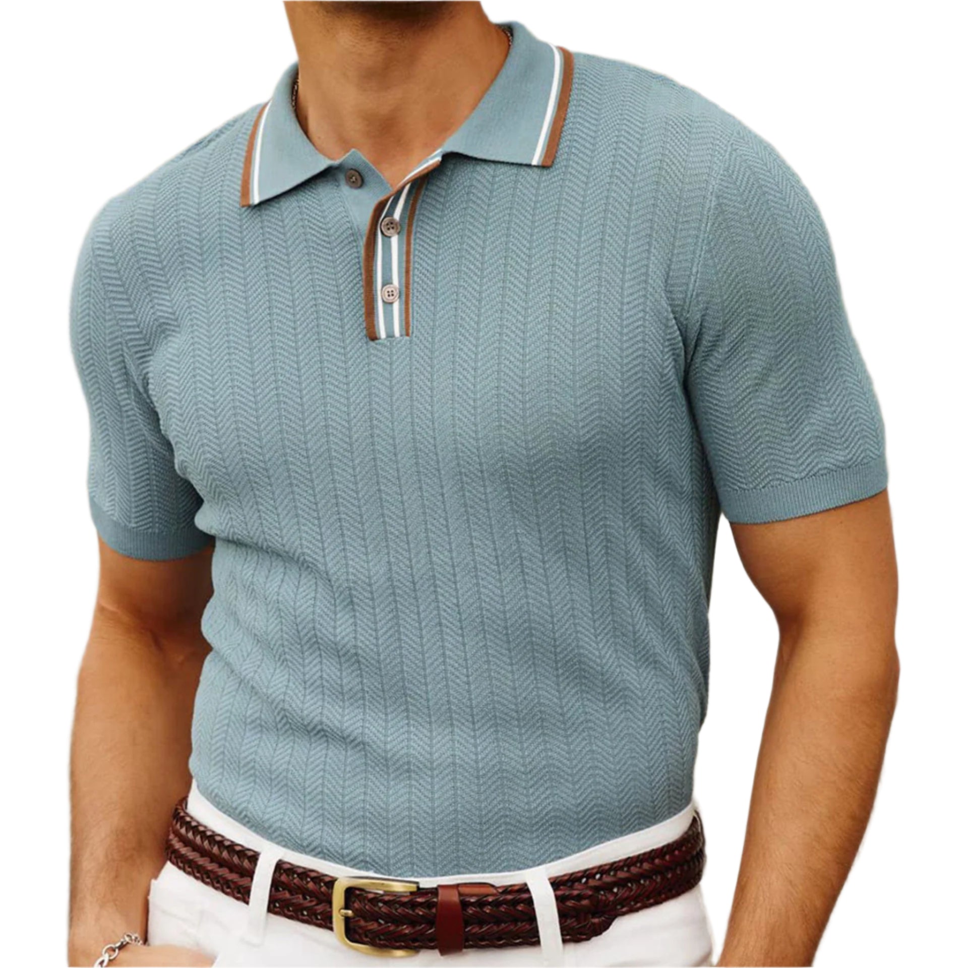 Men's Simplicity Casual Sweater Short Sleeve – Modern, breathable, and stylish everyday wear.
