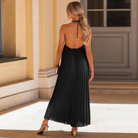 “Everlie A Line Pleated Maxi Dress – women’s flowing pleated maxi dress with a flattering A-line cut, perfect for special occasions and everyday elegance – Hot Deal Warehouse fashion”

